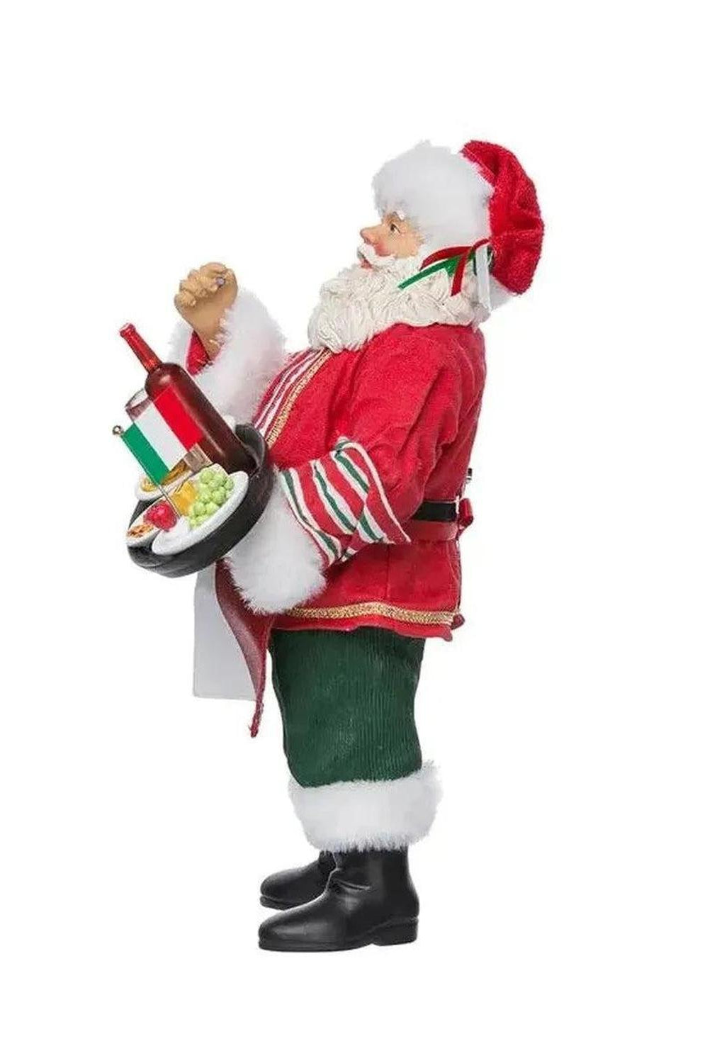 Kurt Adler 10.5-Inch Musical Italian Santa