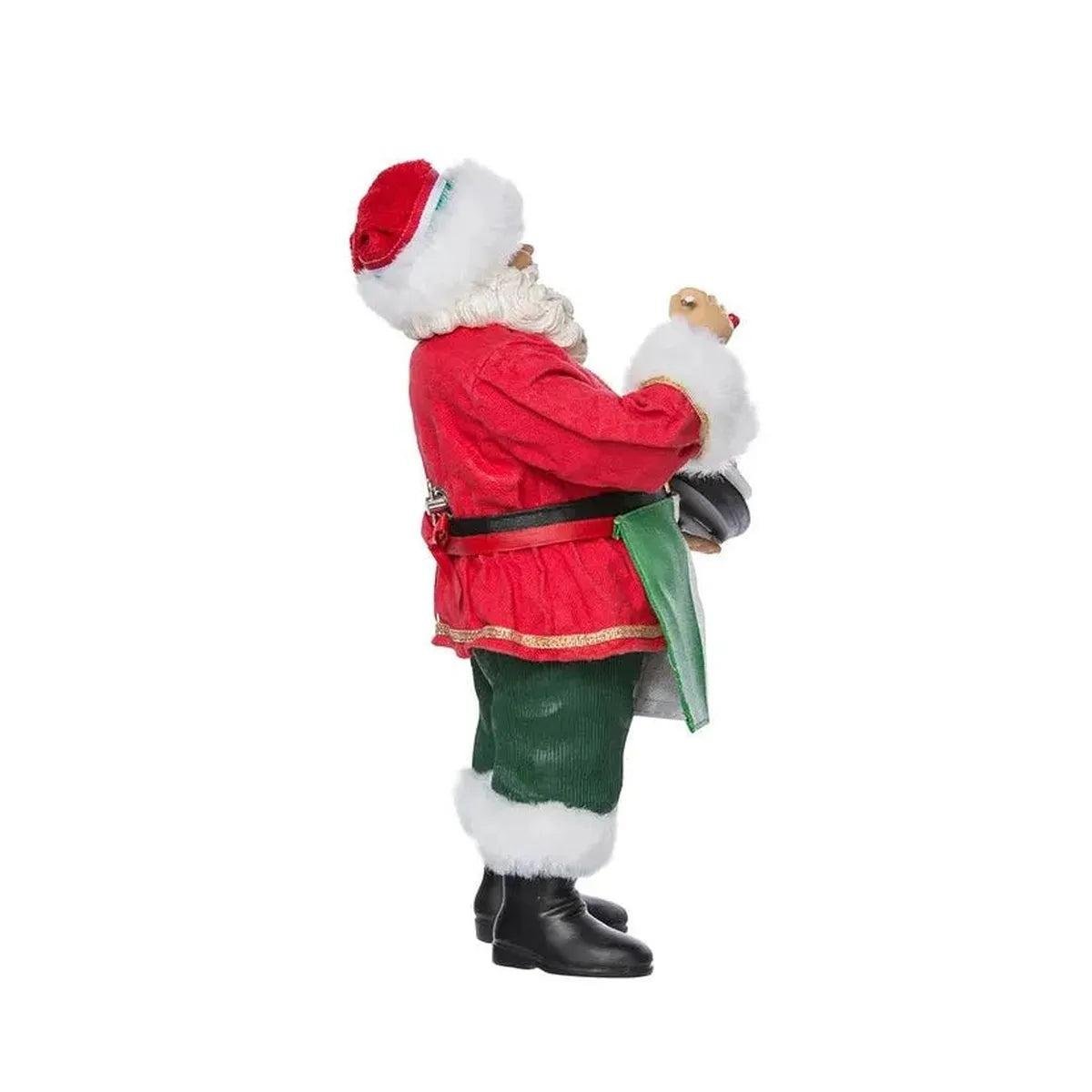 Shop For Kurt Adler 10.5 - Inch Musical Italian Santa