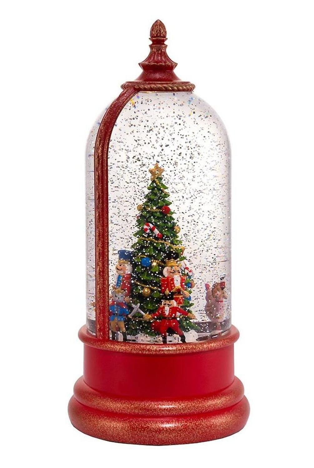 Kurt Adler 10.8-Inch Lighted Musical Nutcracker Water Lantern