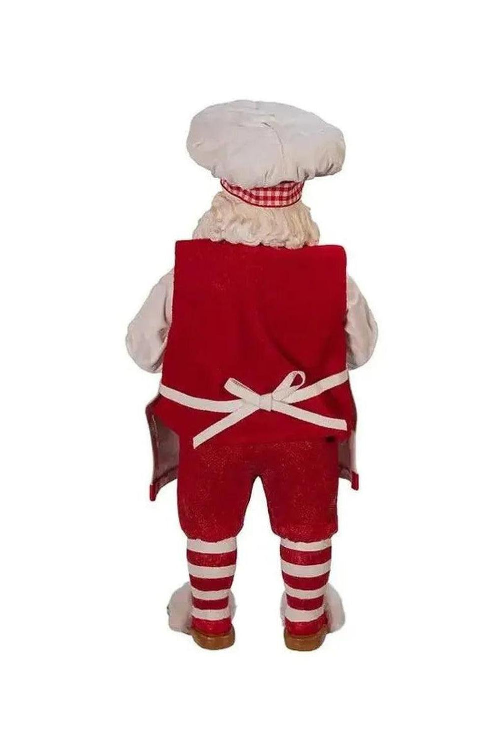 Kurt Adler 11" Fabriché™ Gingerbread Chef Santa