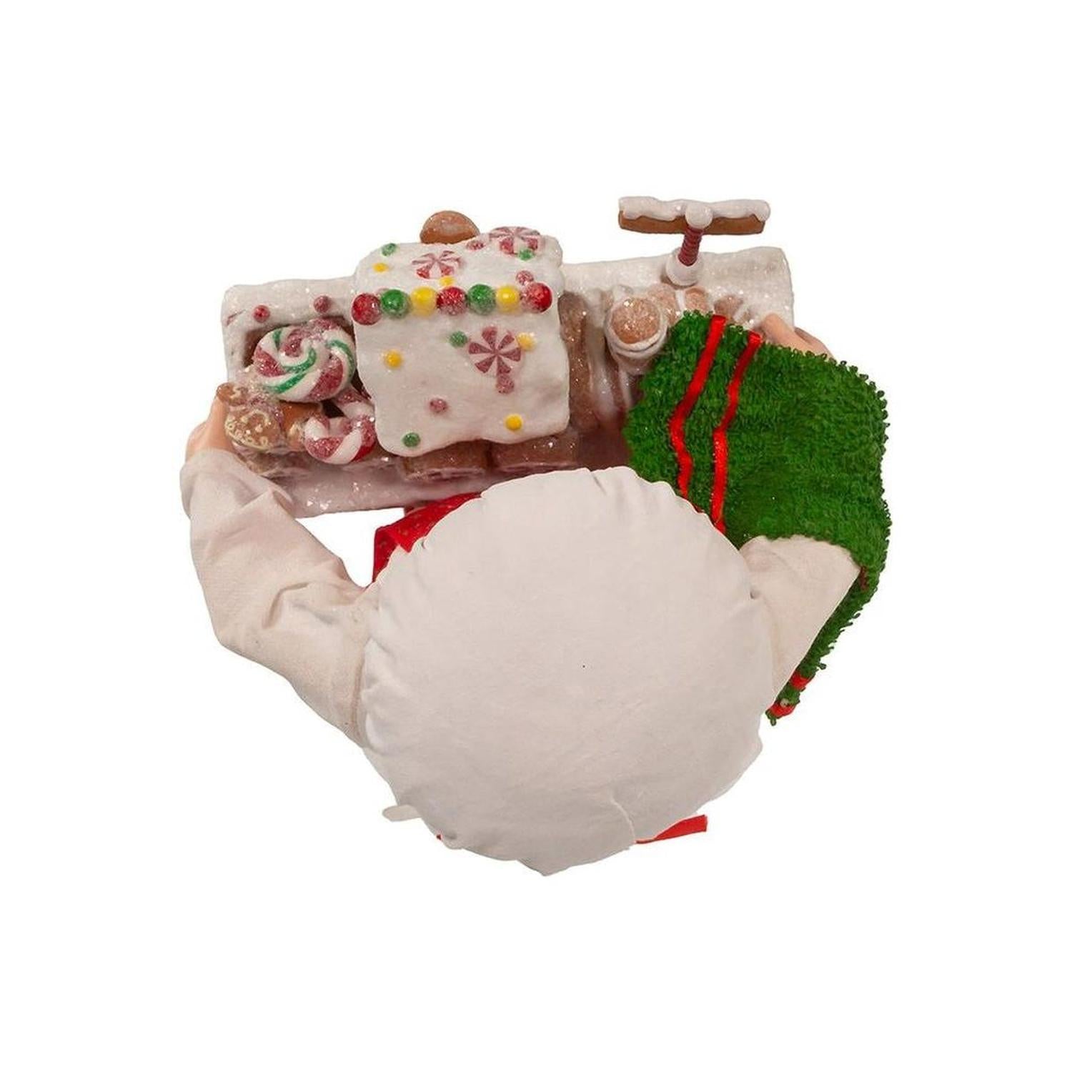 Shop For Kurt Adler 11" Fabriché Santa with Gingerbread Train