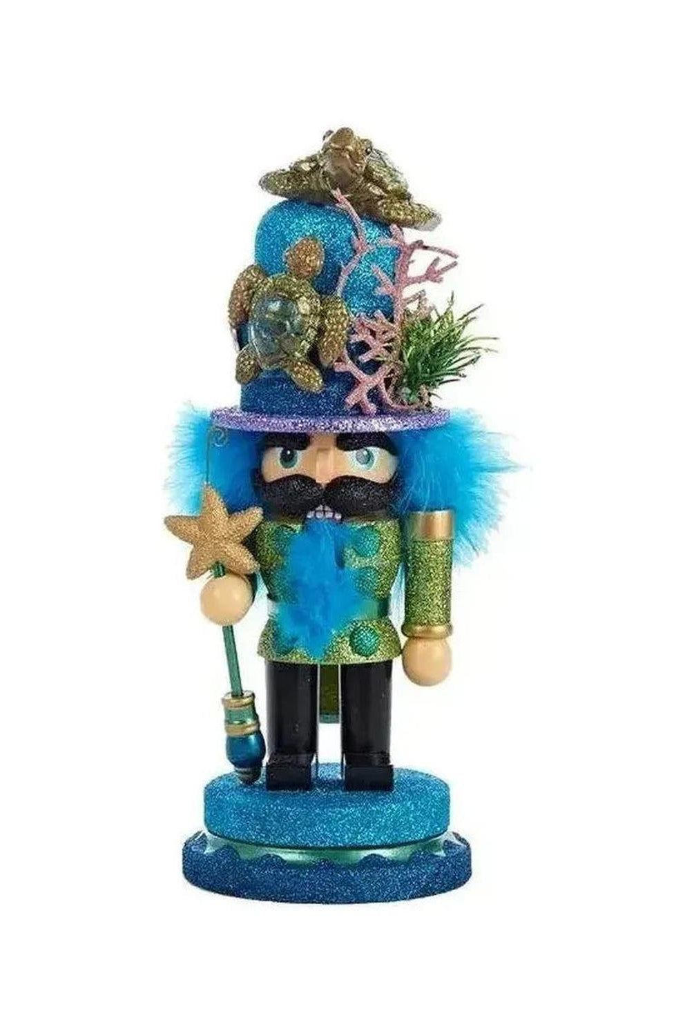 Shop For Kurt Adler 11" Hollywood Nutcrackers™ Sea Turtle Hat Nutcracker