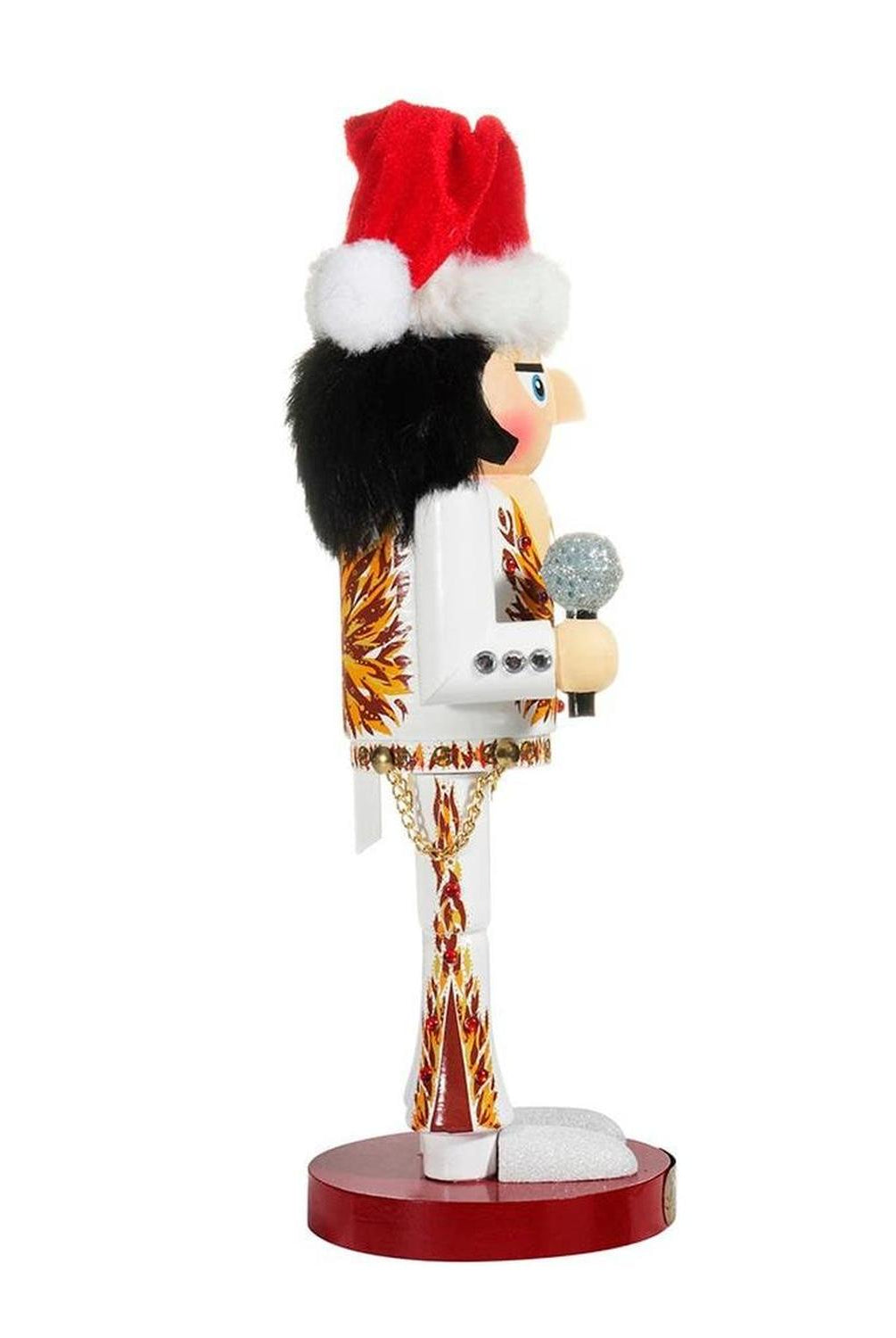 Kurt Adler 11-Inch Elvis® in Flame Suit Nutcracker