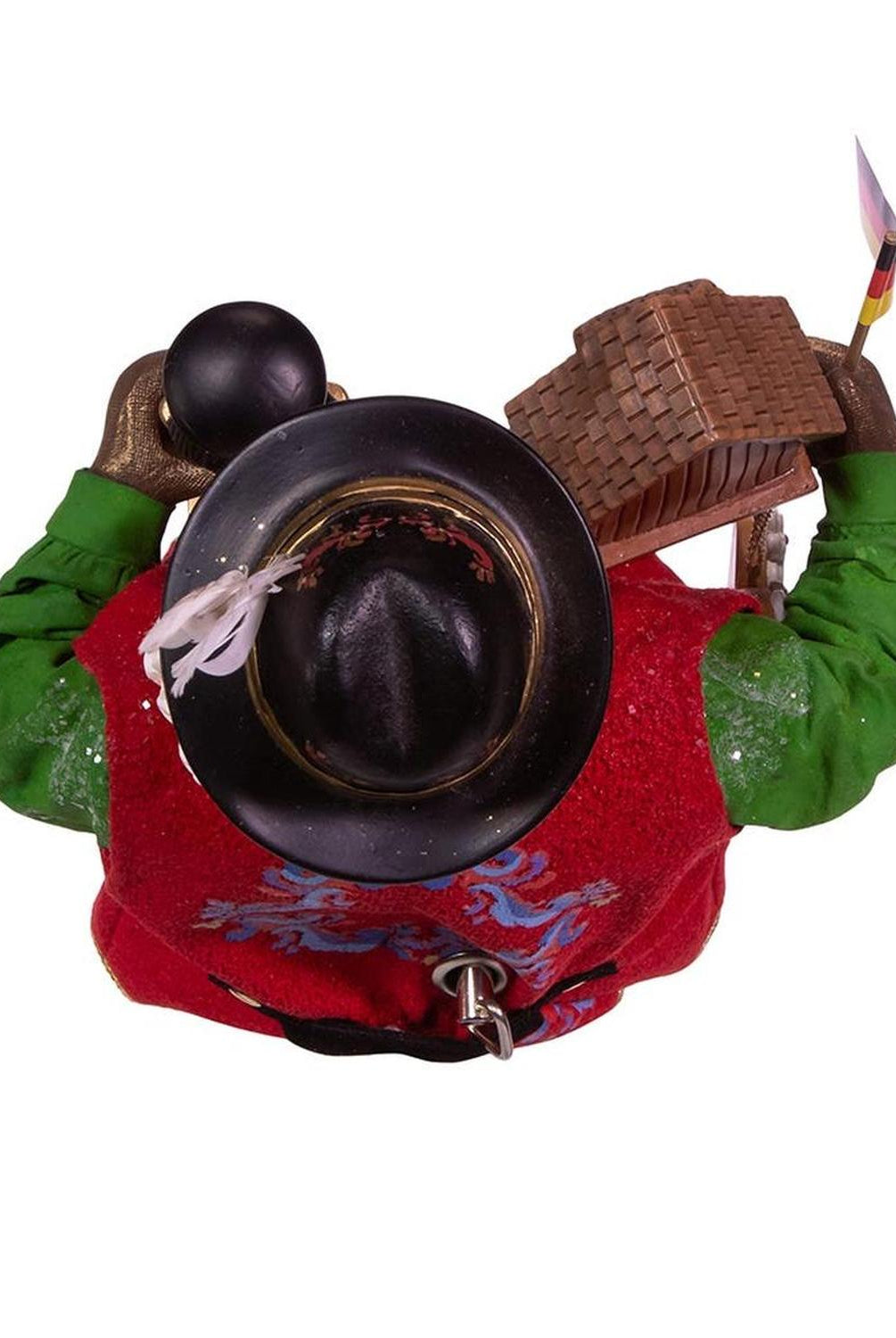 Kurt Adler 11-Inch Fabriché Musical German Santa