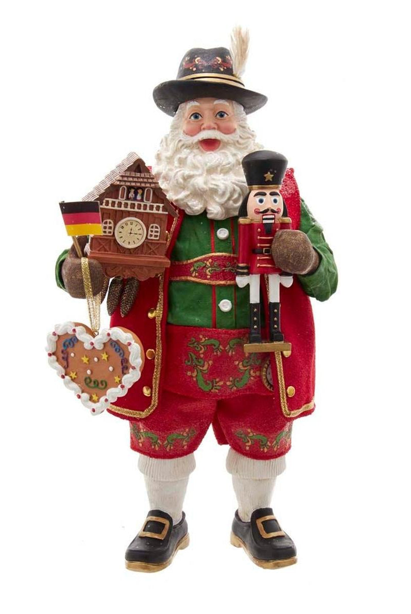 Shop For Kurt Adler 11 - Inch Fabriché Musical German Santa