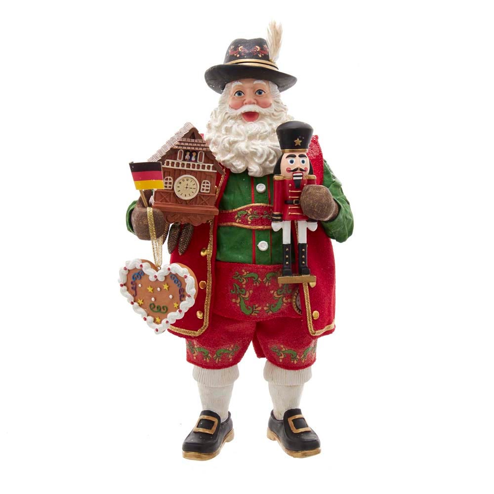 Shop For Kurt Adler 11 - Inch Fabriché Musical German Santa