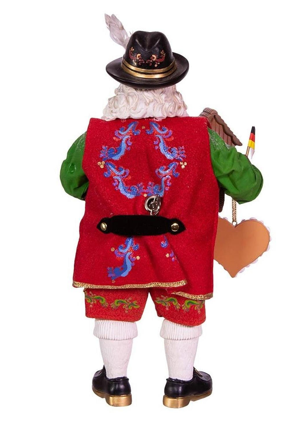 Kurt Adler 11-Inch Fabriché Musical German Santa