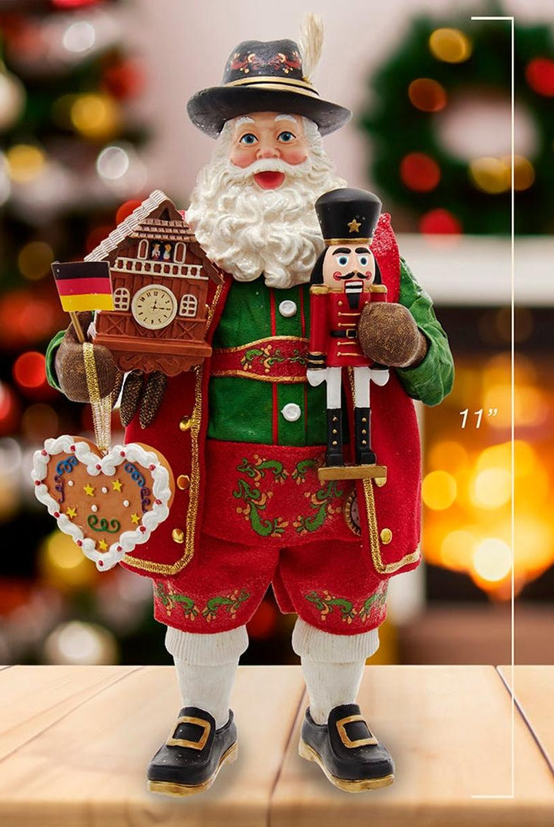 Shop For Kurt Adler 11 - Inch Fabriché Musical German Santa