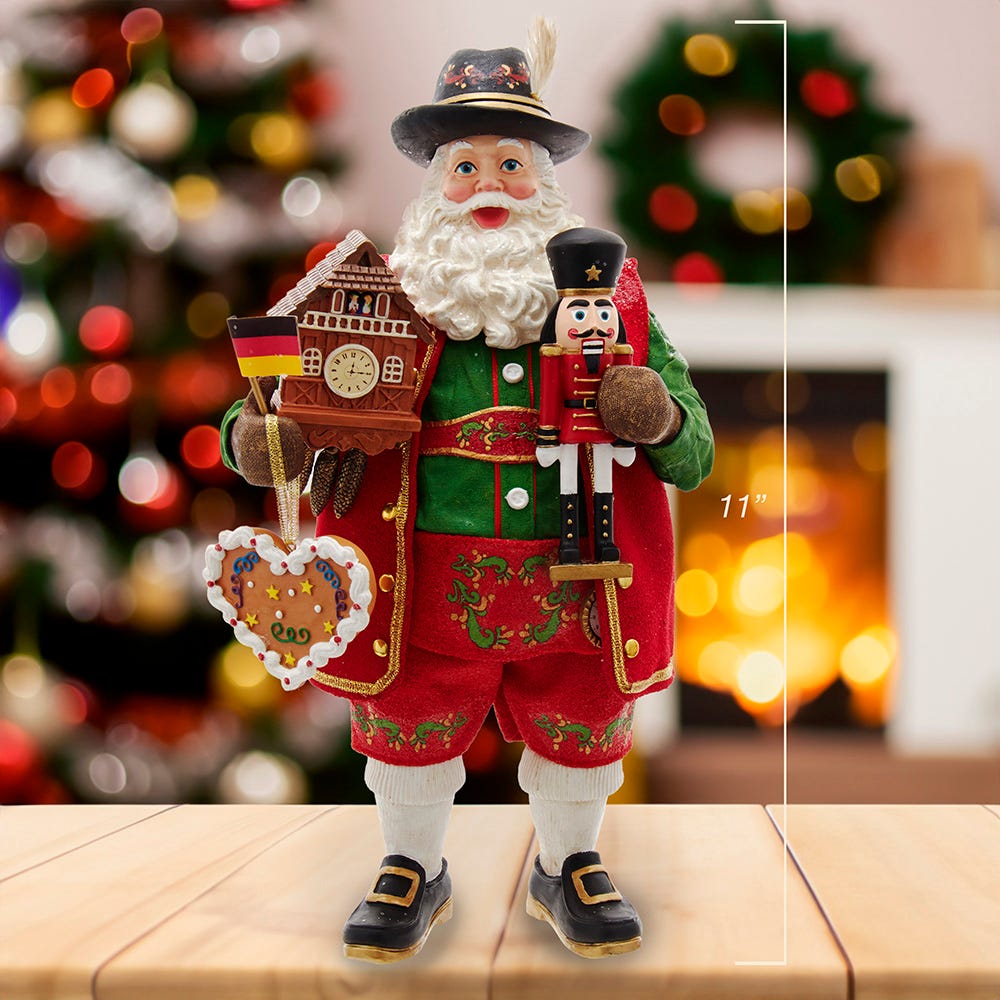 Shop For Kurt Adler 11 - Inch Fabriché Musical German Santa