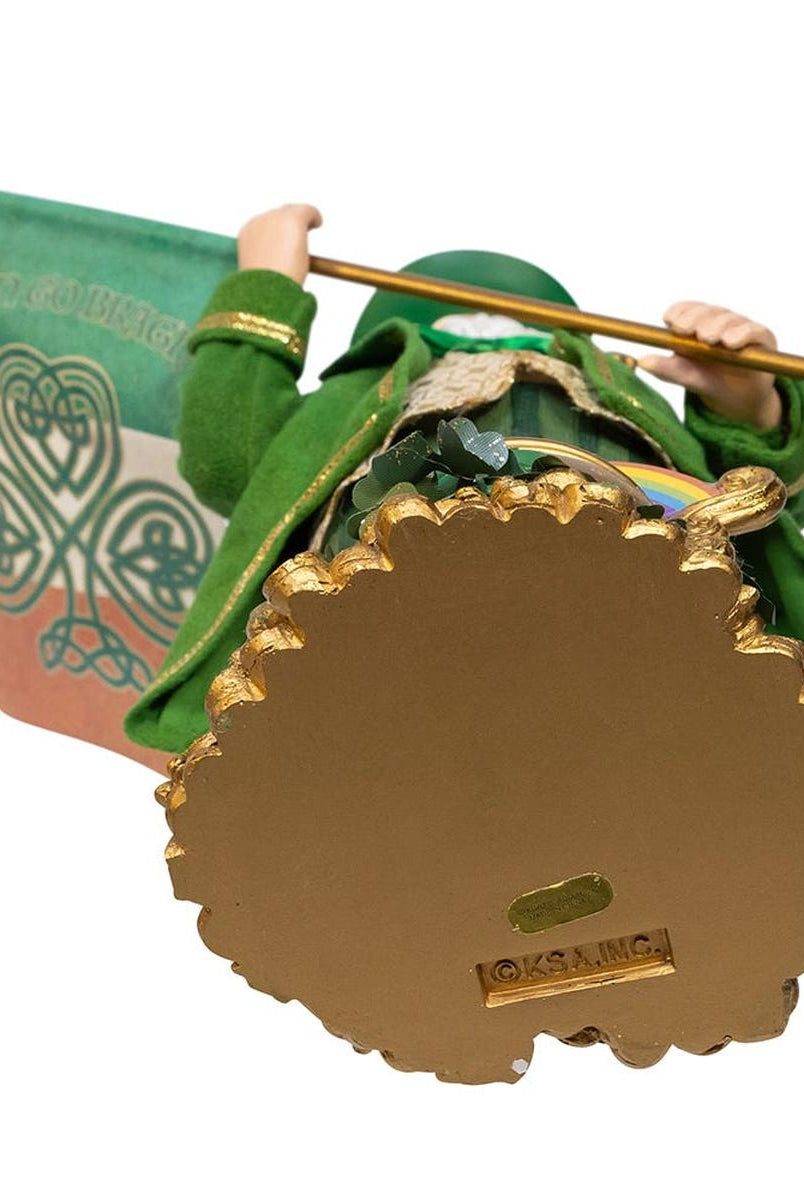 Shop For Kurt Adler 11 - Inch Fabriché Musical Irish Santa