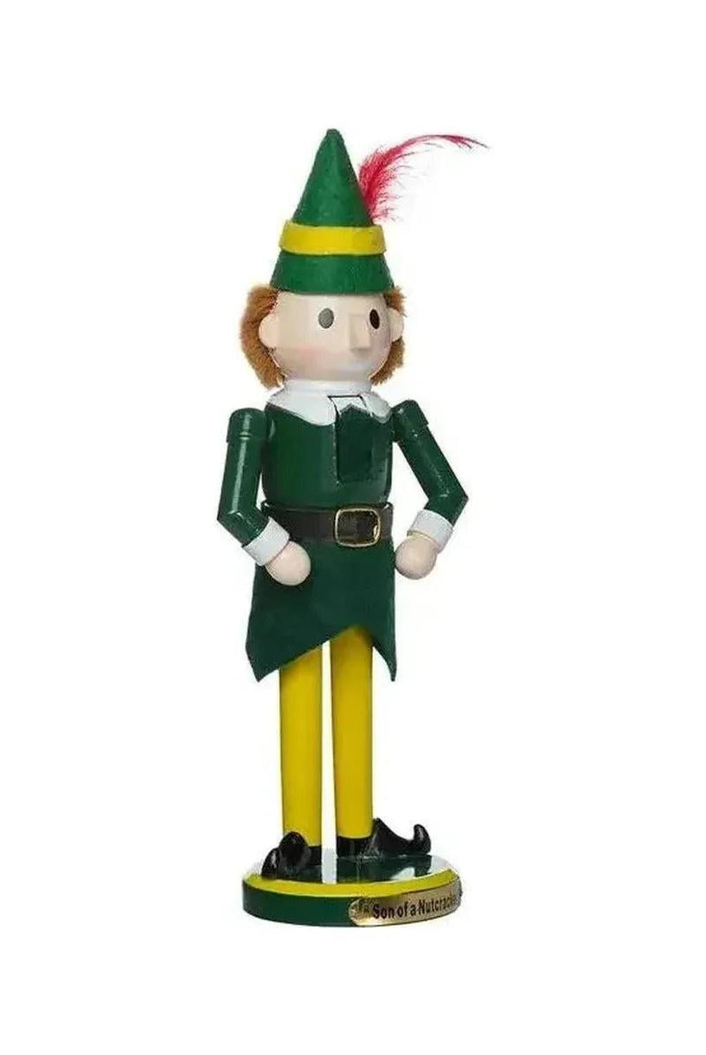 Kurt Adler 11" Wooden Buddy the Elf Nutcracker™