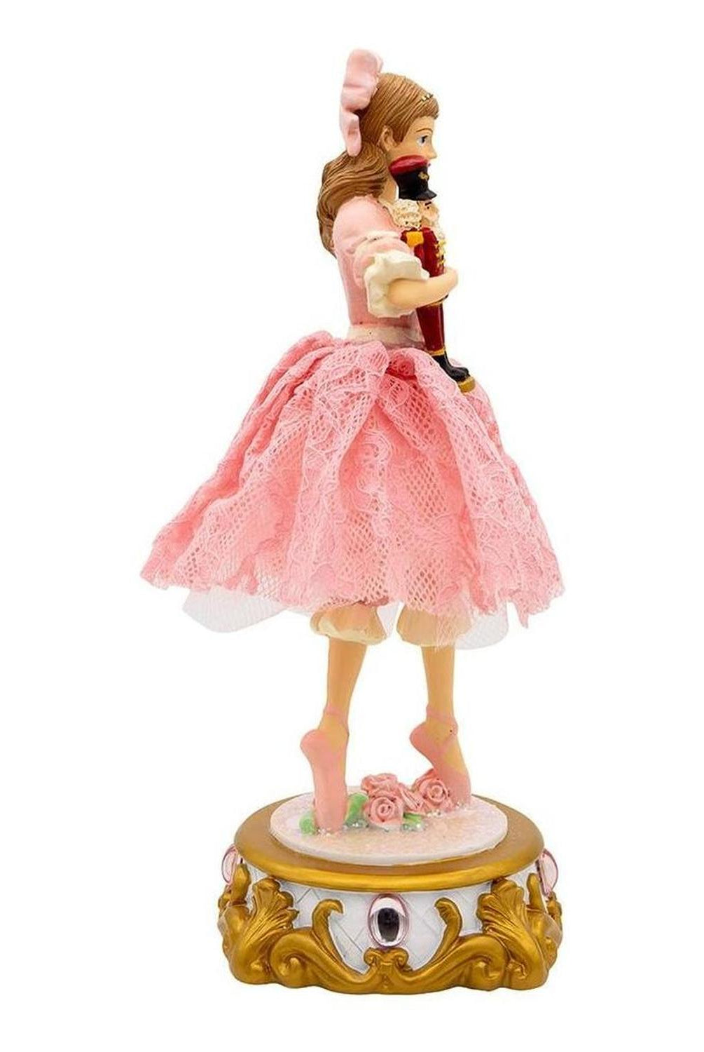Kurt Adler 11.25" Clara Ballet Nutcracker Musical Deco