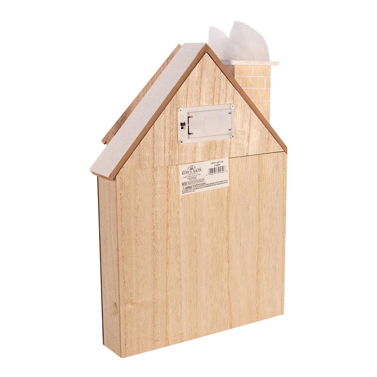 Shop For Kurt Adler 11.81 - Inch Wooden LED Nativity Advent Calendar