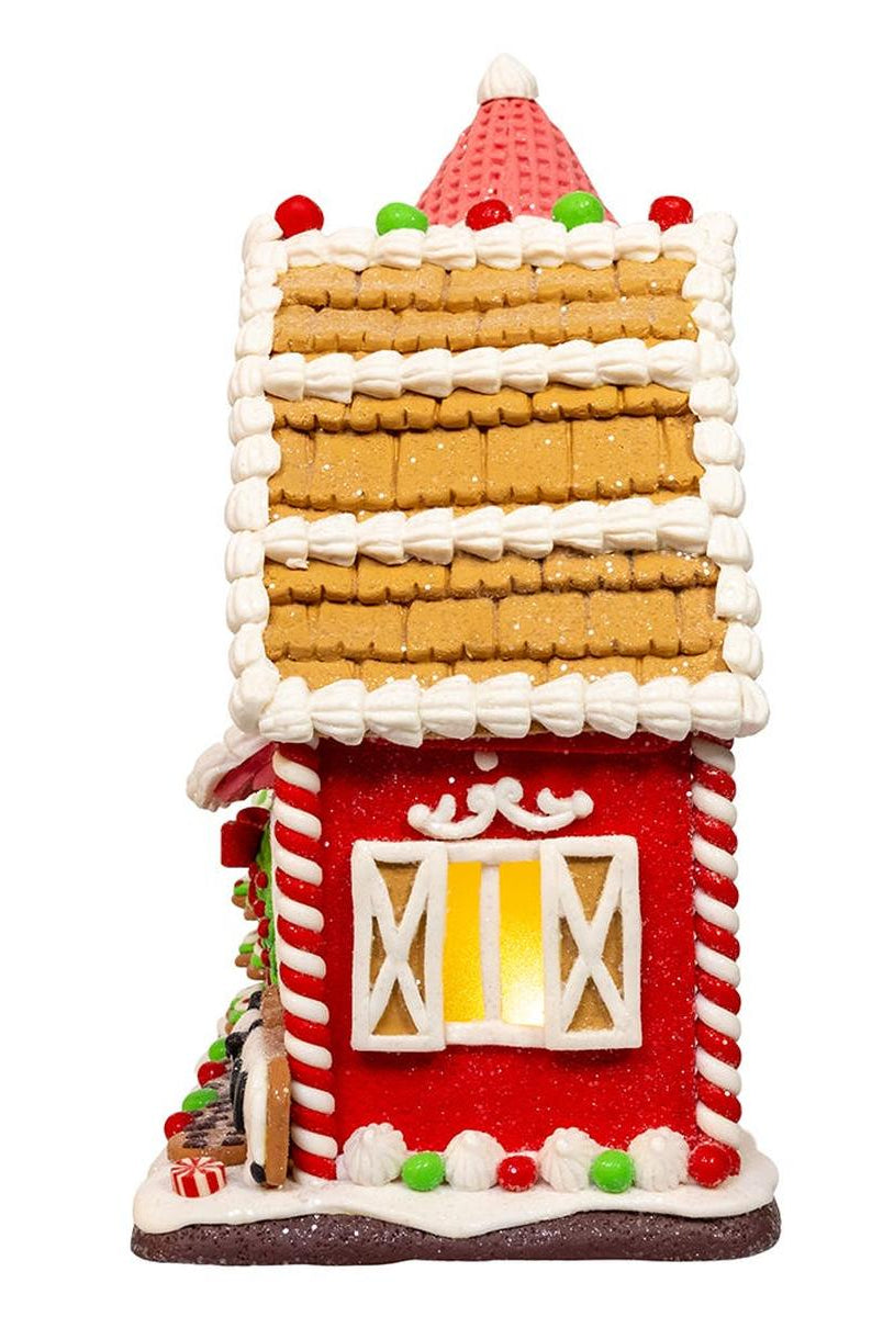Shop For Kurt Adler 12 - Inch Battery Operated LED Gingerbread Barn