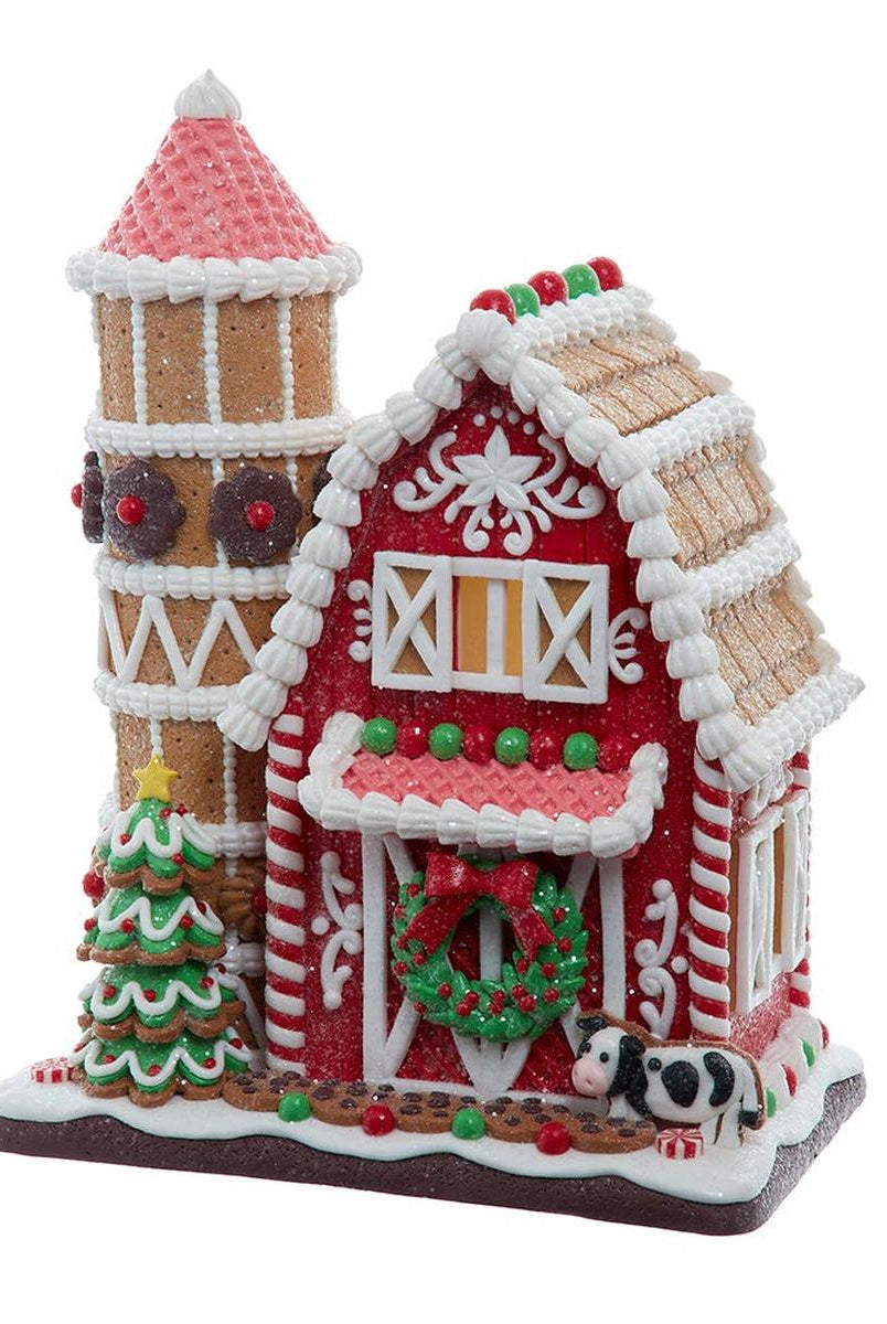 Shop For Kurt Adler 12 - Inch Battery Operated LED Gingerbread Barn