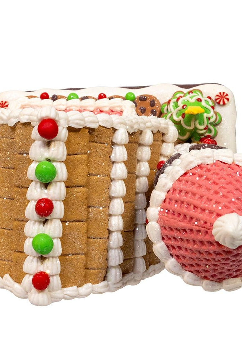 Shop For Kurt Adler 12 - Inch Battery Operated LED Gingerbread Barn