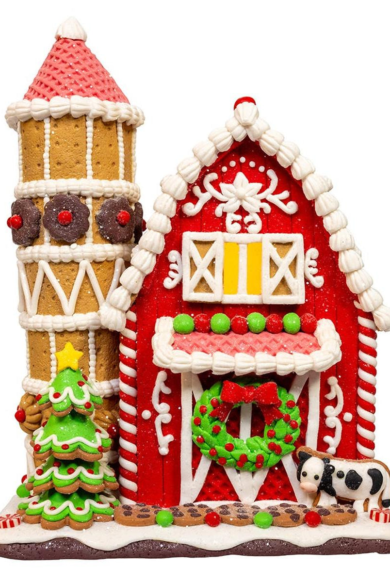 Shop For Kurt Adler 12 - Inch Battery Operated LED Gingerbread Barn