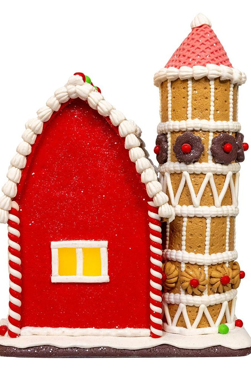 Shop For Kurt Adler 12 - Inch Battery Operated LED Gingerbread Barn