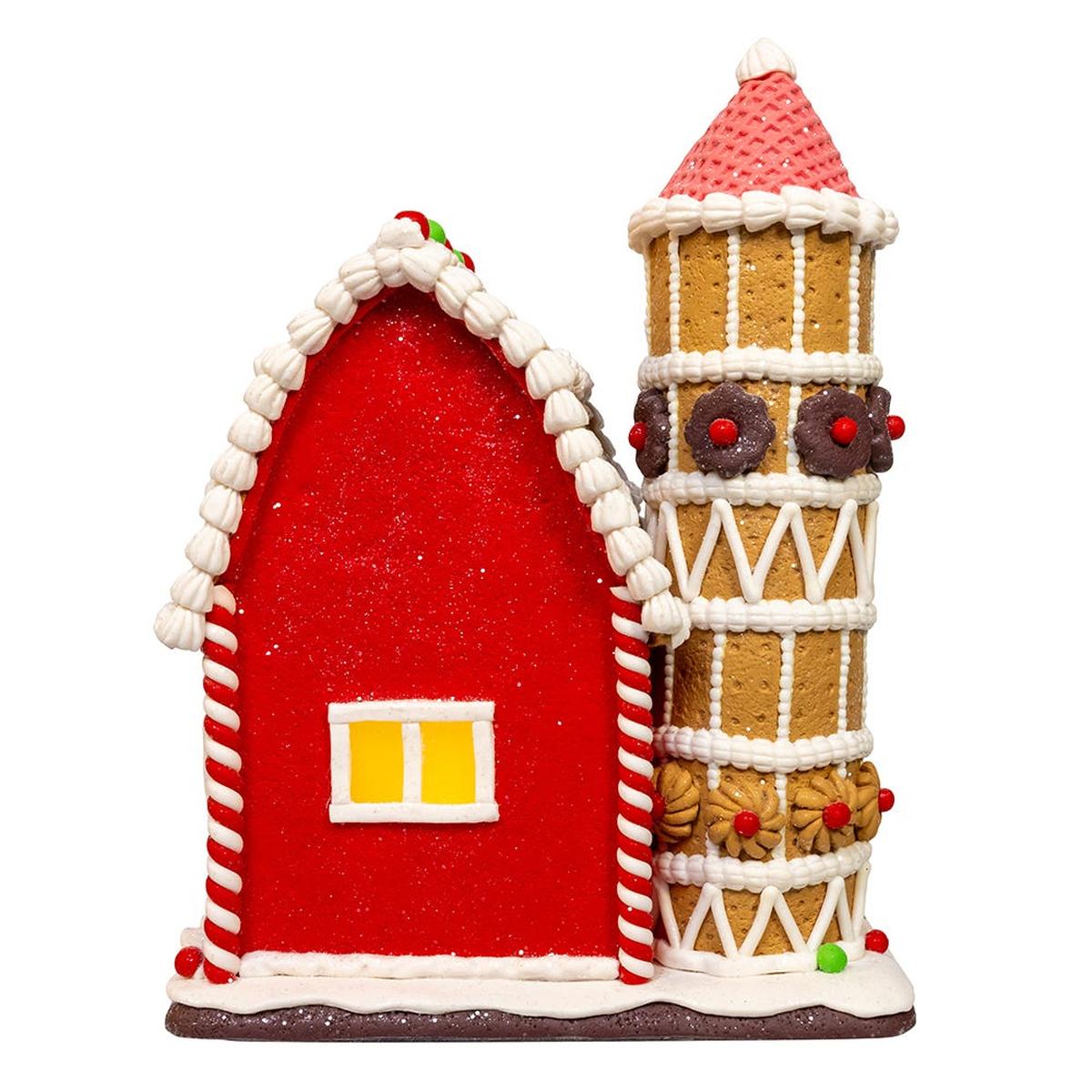 Shop For Kurt Adler 12 - Inch Battery Operated LED Gingerbread Barn