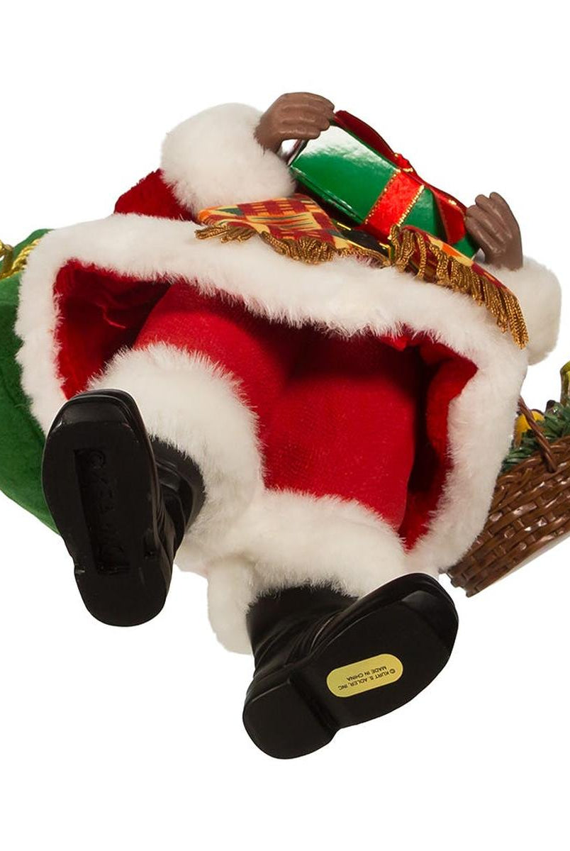 Shop For Kurt Adler 12 - Inch Fabriché Kwanzaa Santa