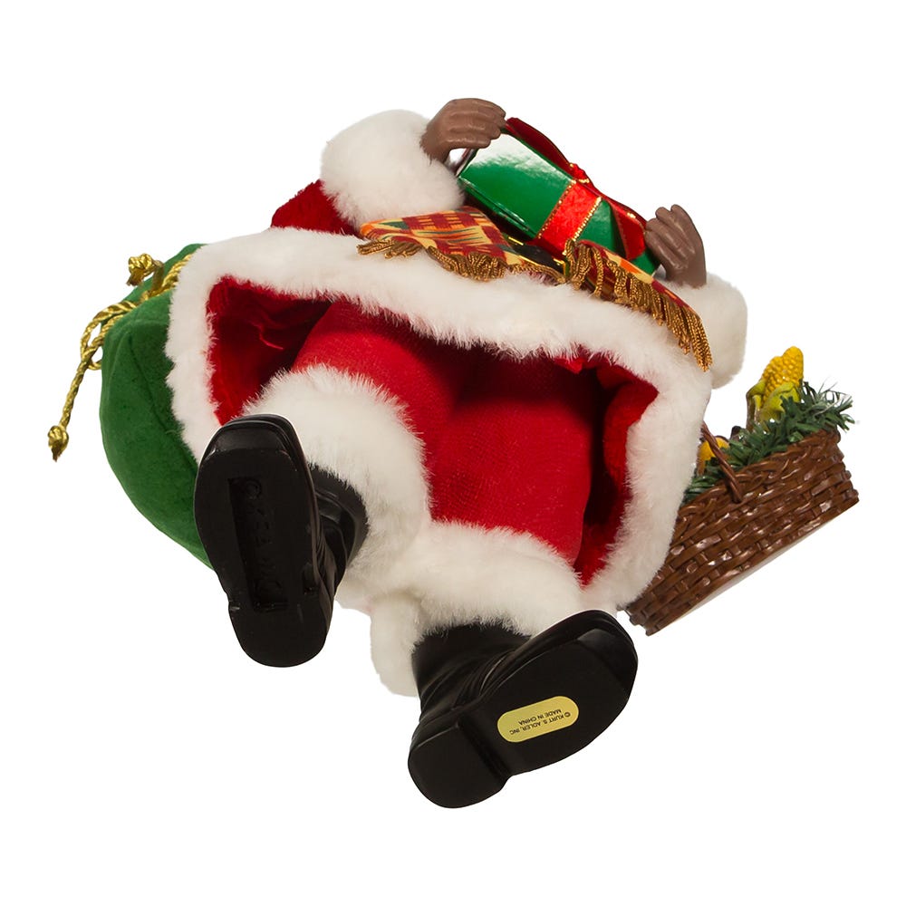 Shop For Kurt Adler 12 - Inch Fabriché Kwanzaa Santa