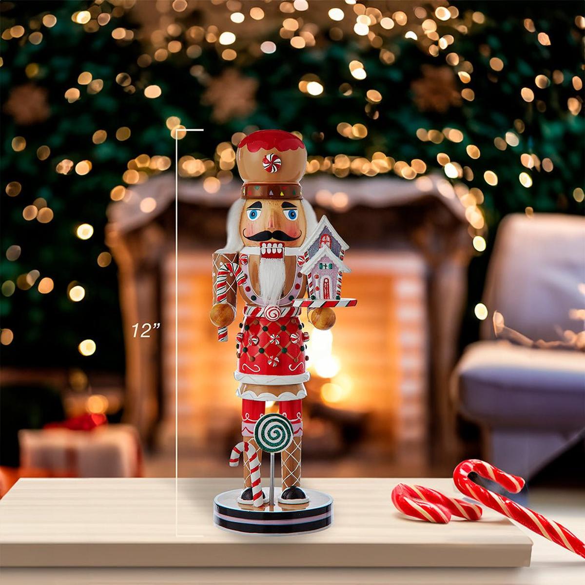Shop For Kurt Adler 12 - Inch Gingerbread Nutcracker