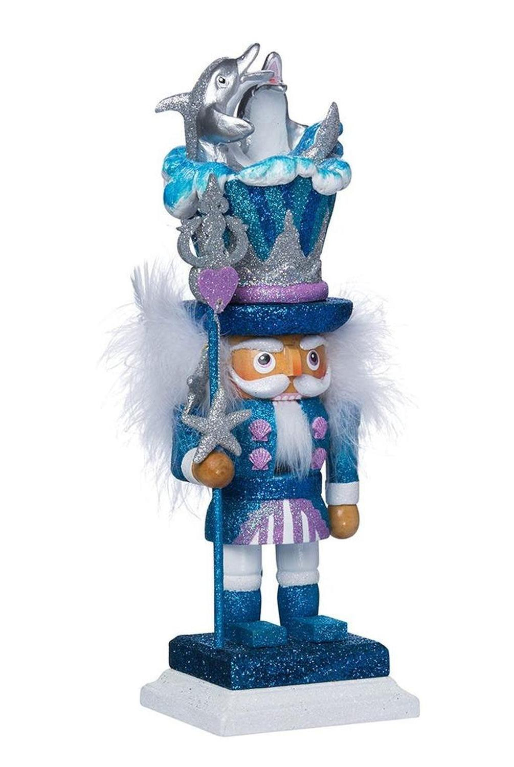 Kurt Adler 12-Inch Hollywood Dolphin Nutcracker