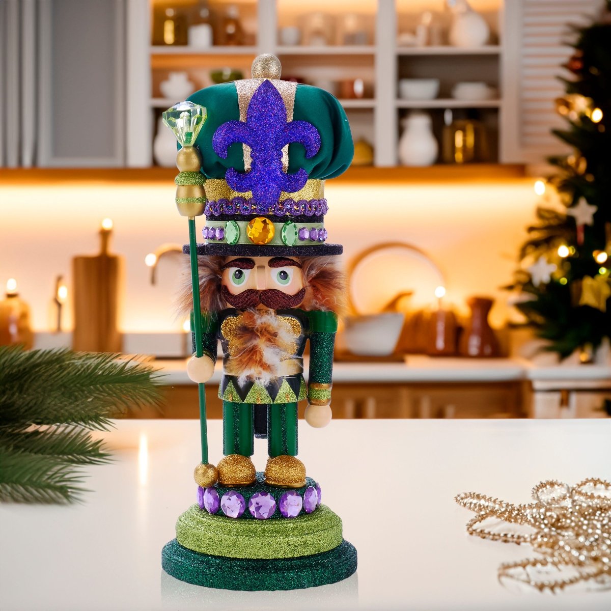 Shop For Kurt Adler 12 - Inch Hollywood Mardi Gras Nutcracker