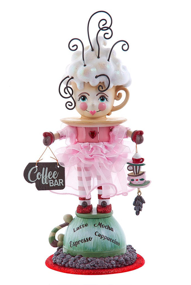 Shop For Kurt Adler 12 - Inch Hollywood Nutcrackers Coffee Girl Nutcracker