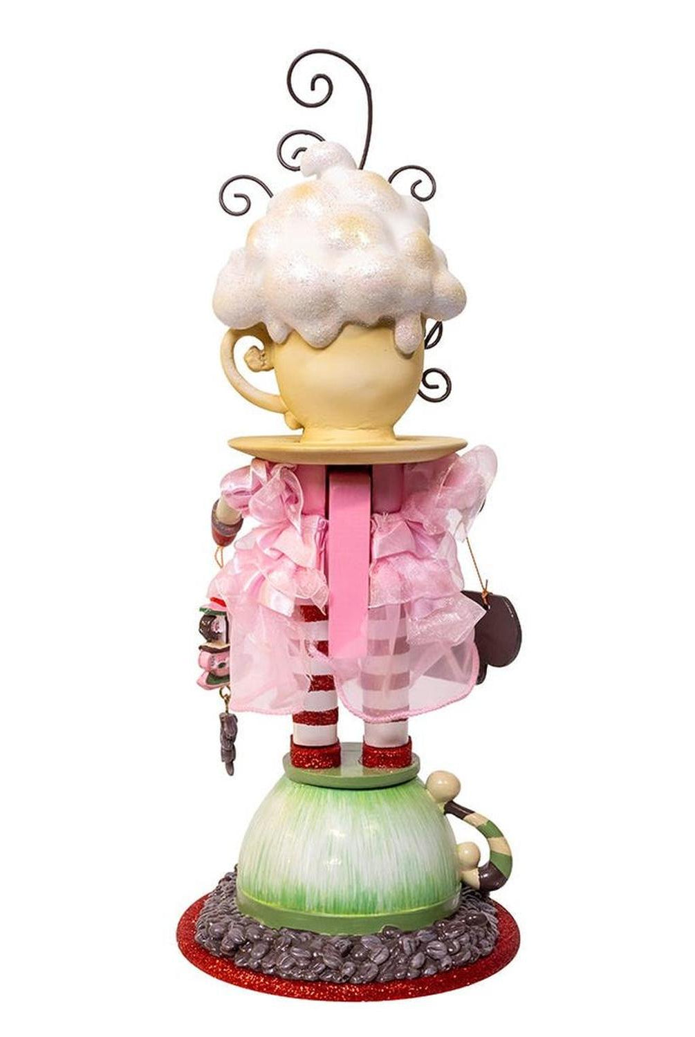 Kurt Adler 12-Inch Hollywood Nutcrackers Coffee Girl Nutcracker