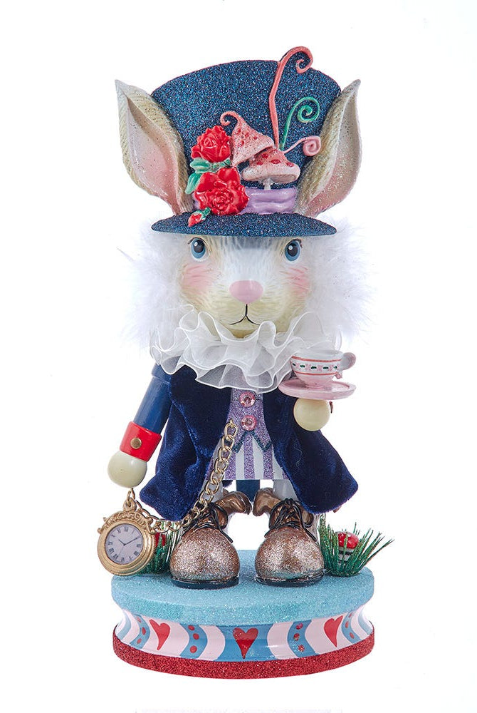 Shop For Kurt Adler 12 - Inch Hollywood Nutcrackers White Rabbit Nutcracker
