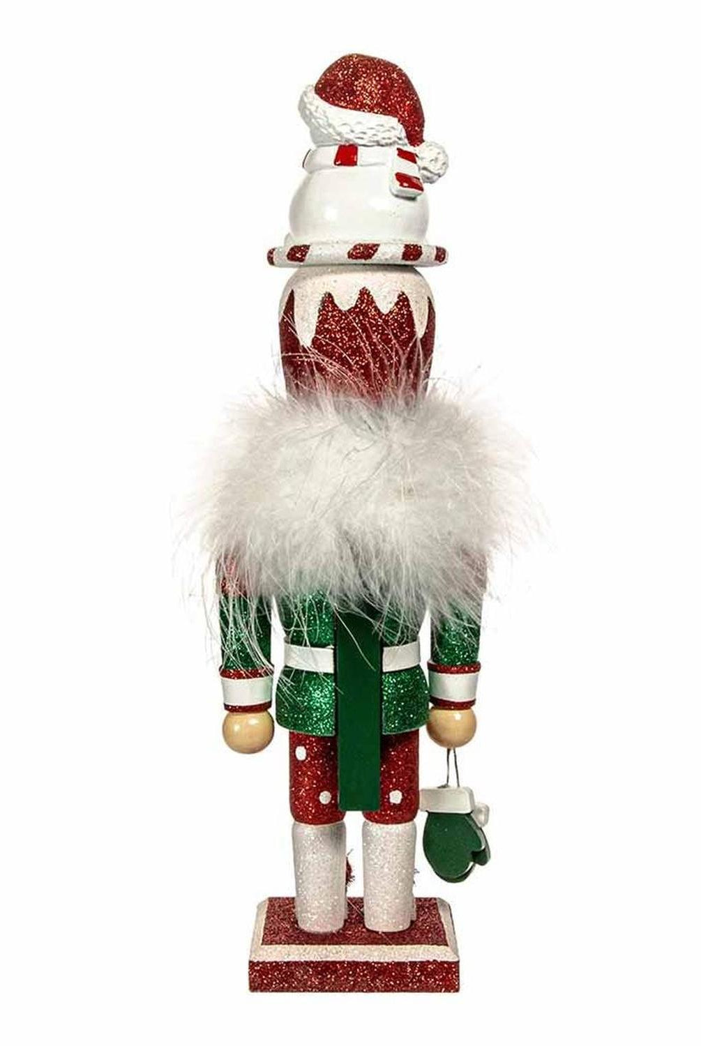 Kurt Adler 12-Inch Hollywood Snowman Hat Nutcracker