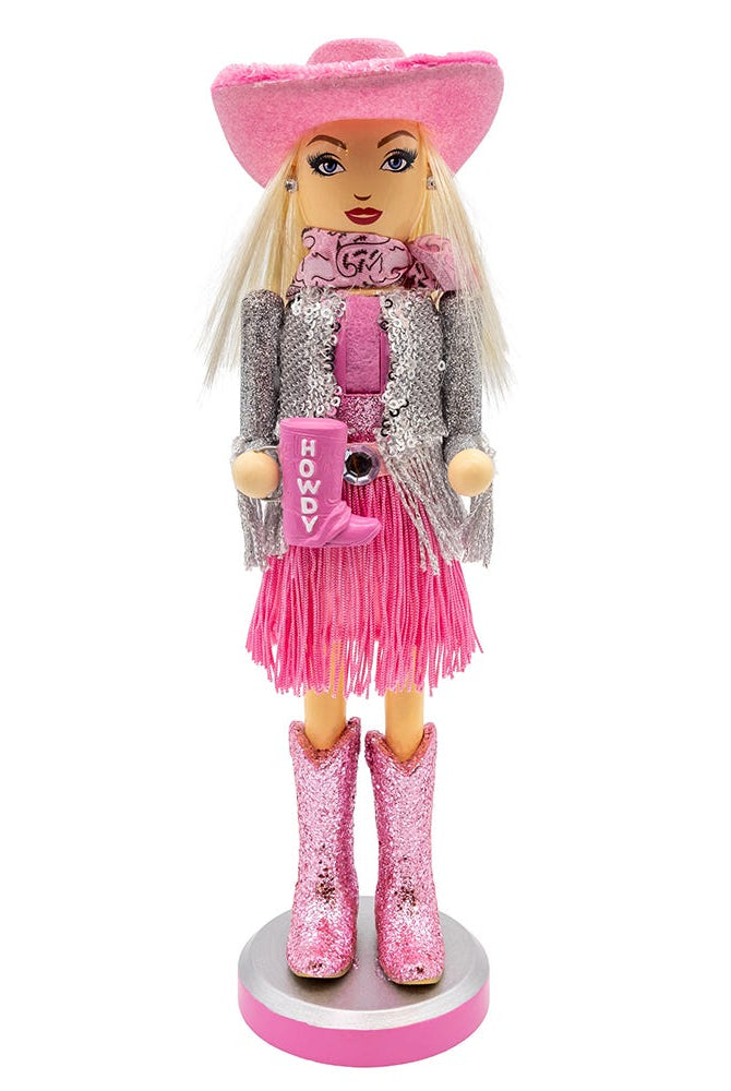 Shop For Kurt Adler 12 - Inch Honky Tonk Cowgirl Nutcracker