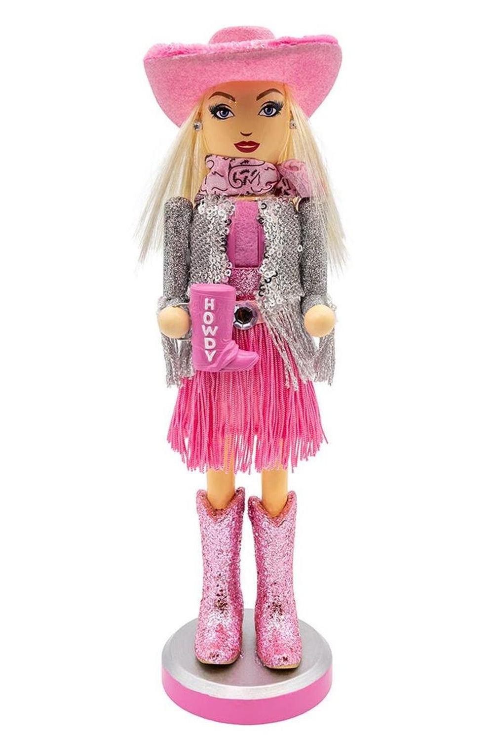 Kurt Adler 12-Inch Honky Tonk Cowgirl Nutcracker