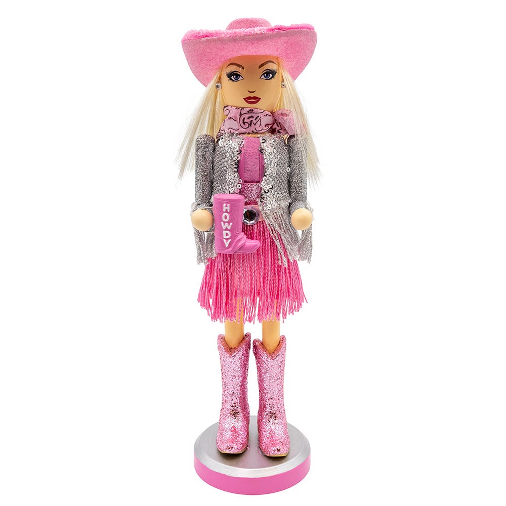 Shop For Kurt Adler 12 - Inch Honky Tonk Cowgirl Nutcracker