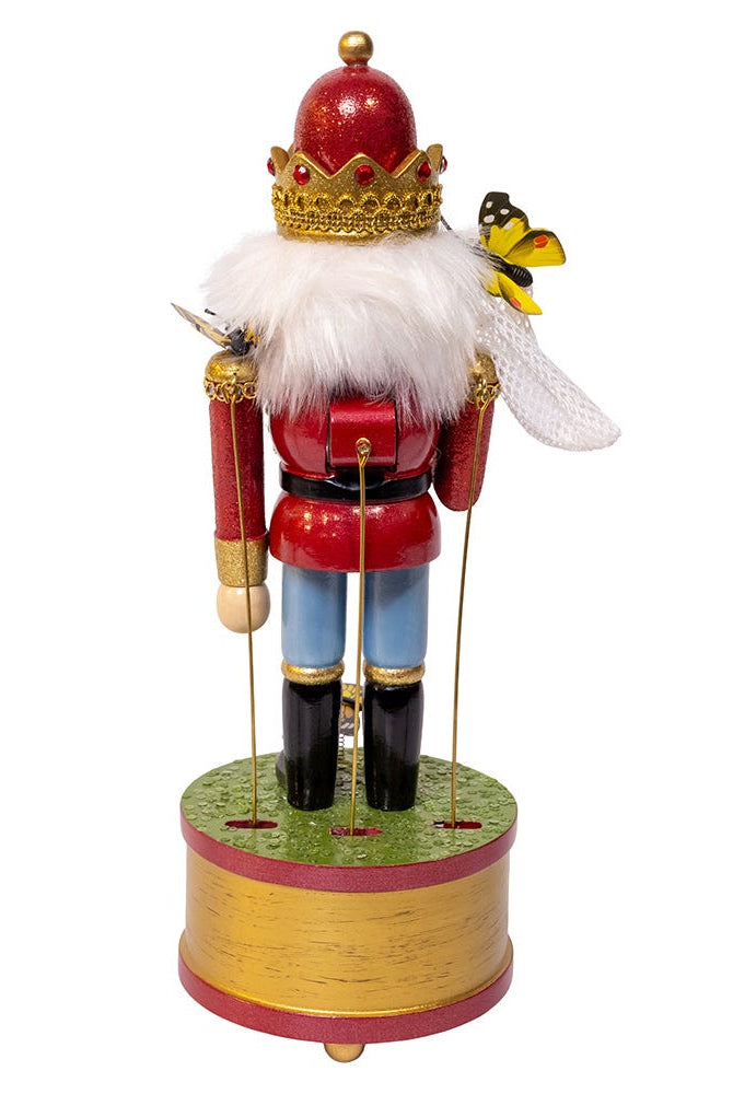 Shop For Kurt Adler 12 - Inch Musical Butterfly Catcher Nutcracker