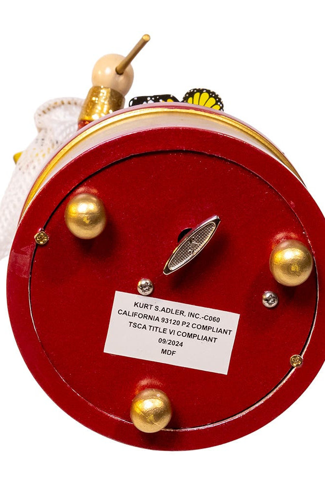 Shop For Kurt Adler 12 - Inch Musical Butterfly Catcher Nutcracker