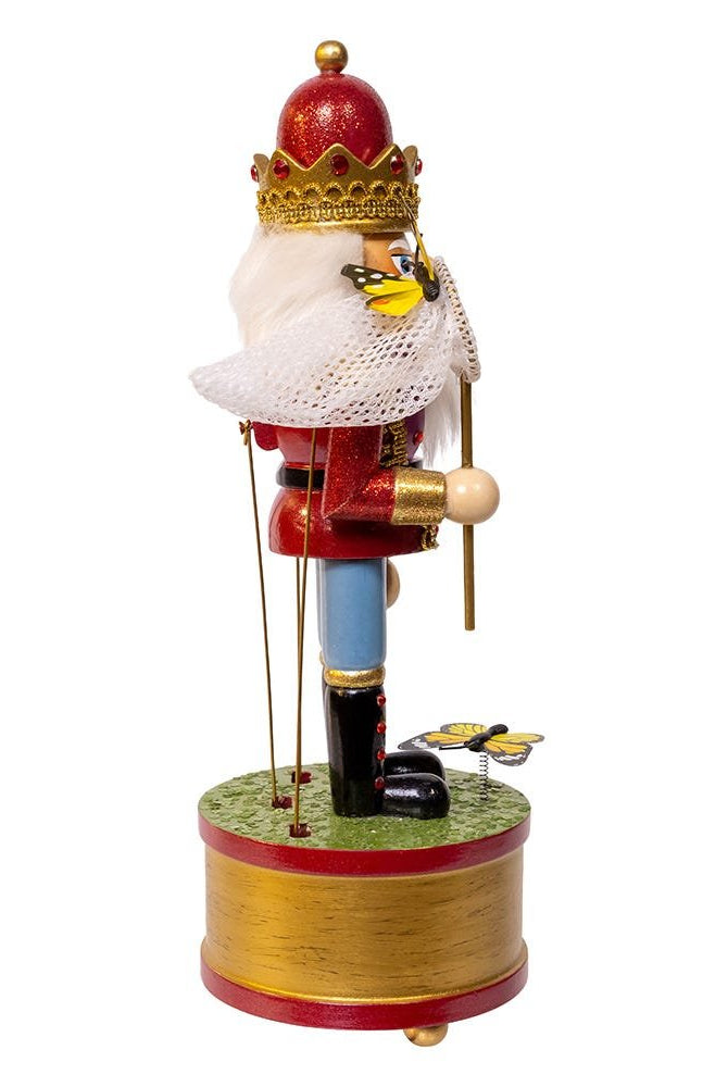Shop For Kurt Adler 12 - Inch Musical Butterfly Catcher Nutcracker