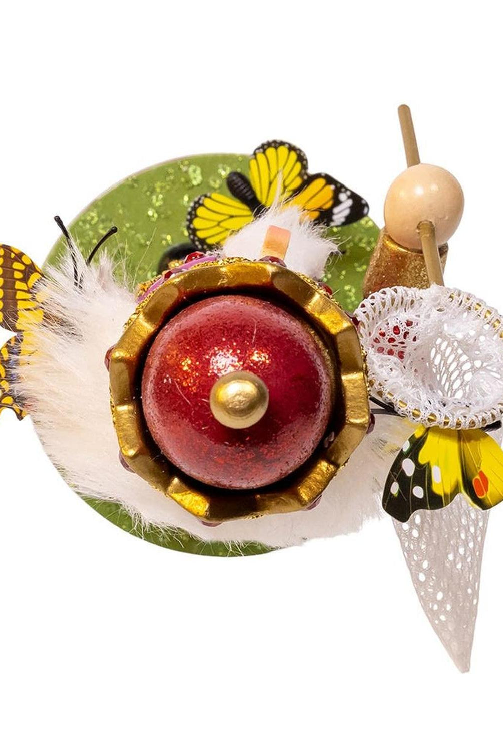 Kurt Adler 12-Inch Musical Butterfly Catcher Nutcracker
