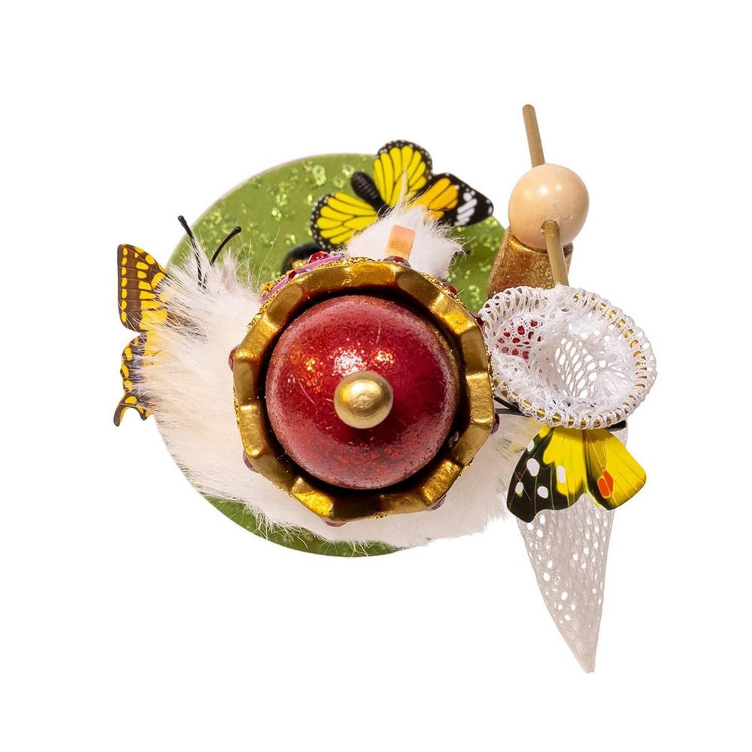 Kurt Adler 12-Inch Musical Butterfly Catcher Nutcracker