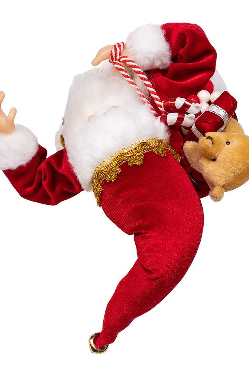 Shop For Kurt Adler 12 - Inch Standing Christmas Santa with Sack