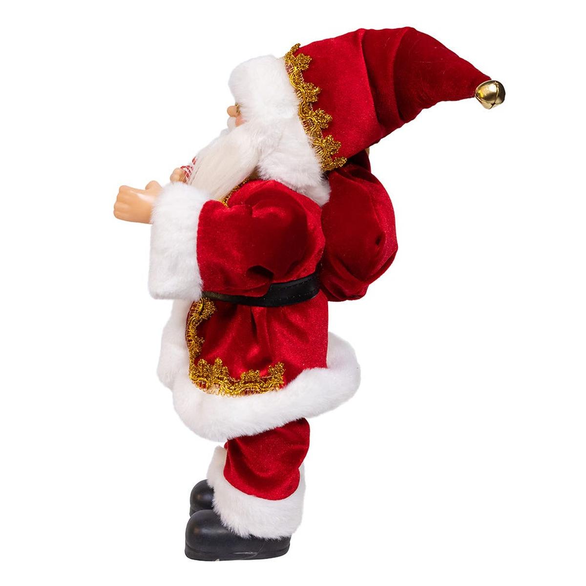 Shop For Kurt Adler 12 - Inch Standing Christmas Santa with Sack