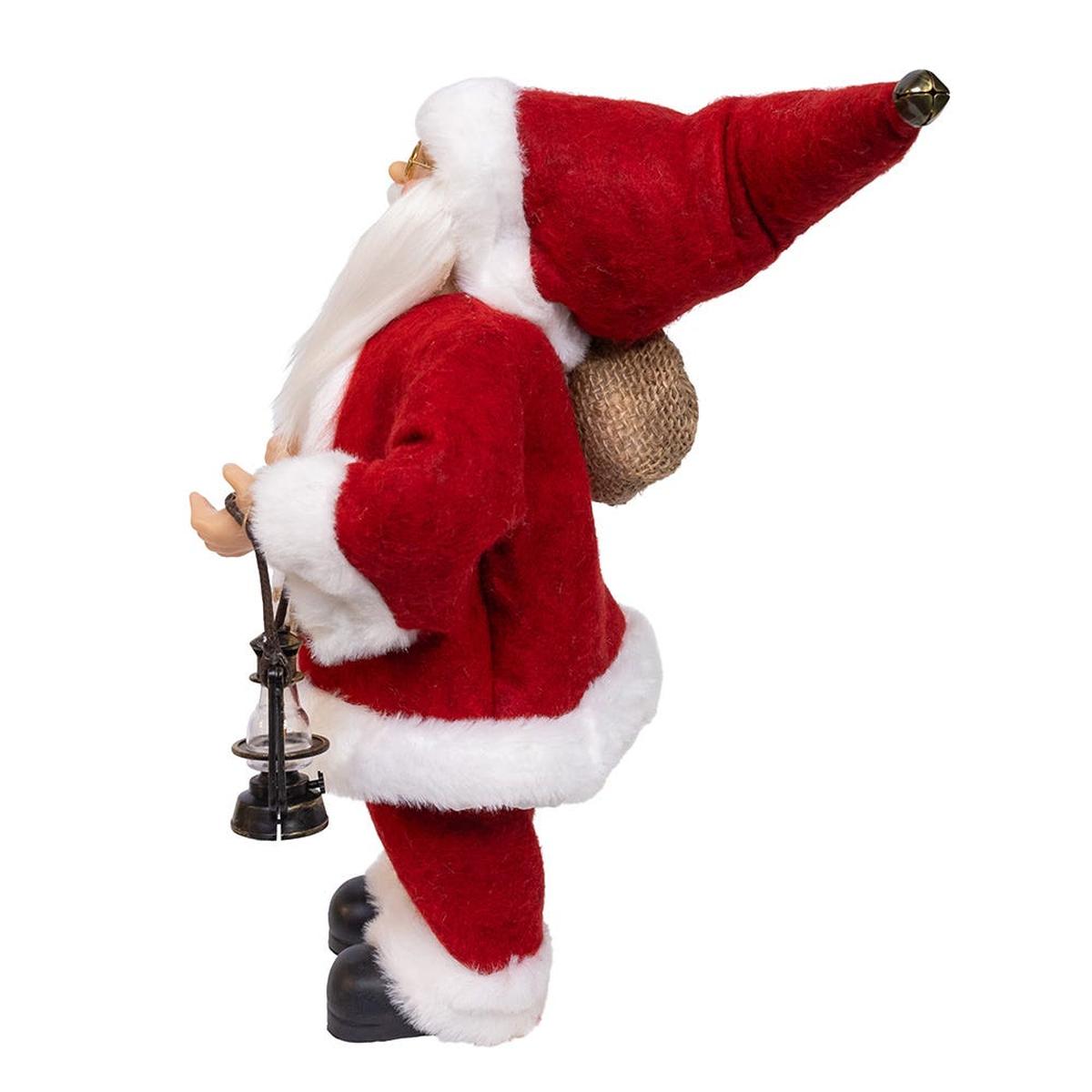 Shop For Kurt Adler 12 - Inch Standing Christmas Santa with Sack and Lantern