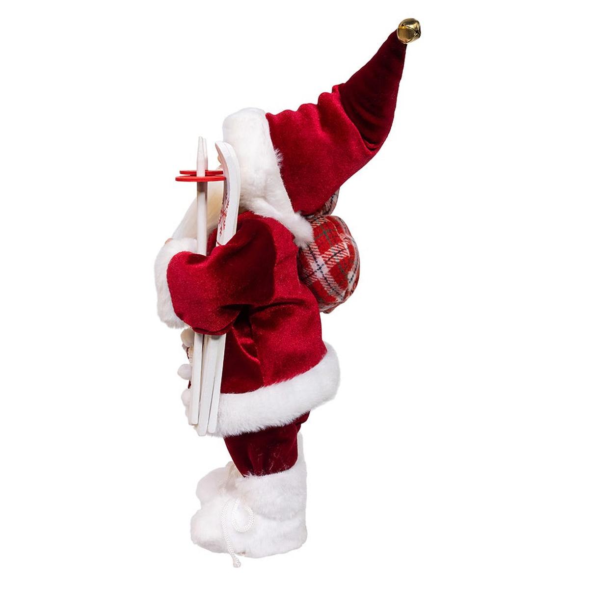 Shop For Kurt Adler 12 - Inch Standing Christmas Santa with Skis