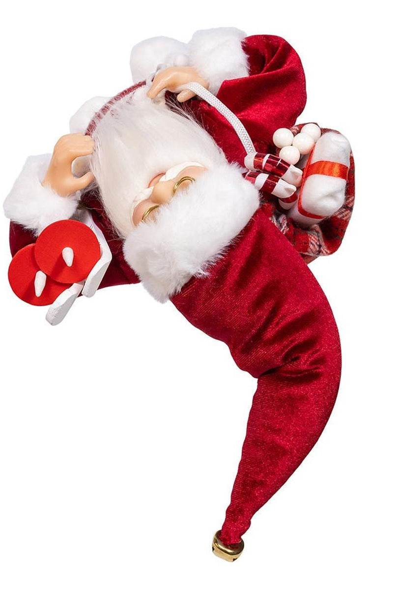 Shop For Kurt Adler 12 - Inch Standing Christmas Santa with Skis