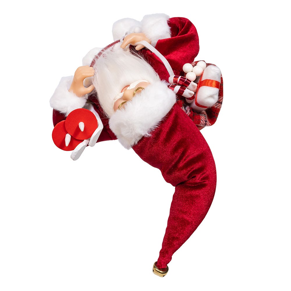 Shop For Kurt Adler 12 - Inch Standing Christmas Santa with Skis