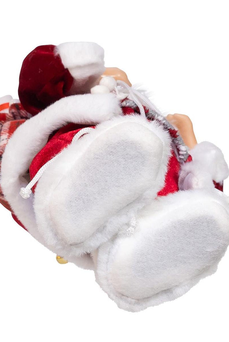 Shop For Kurt Adler 12 - Inch Standing Christmas Santa with Skis