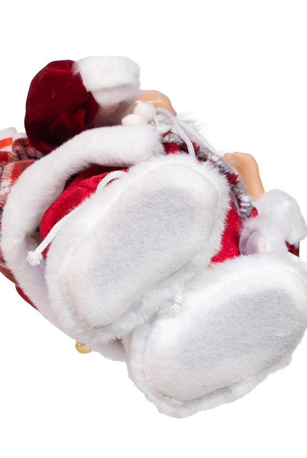 Kurt Adler 12-Inch Standing Christmas Santa with Skis