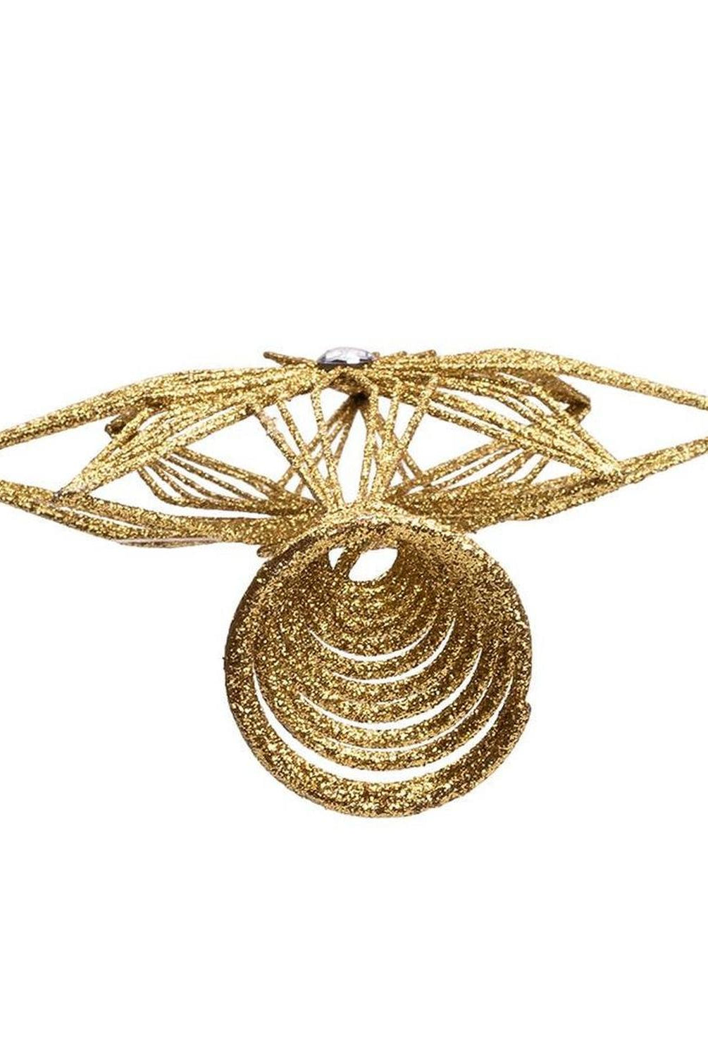 Shop For Kurt Adler 12 - Inch Unlit Gold Glittered 6 - Point Star Tree Topper