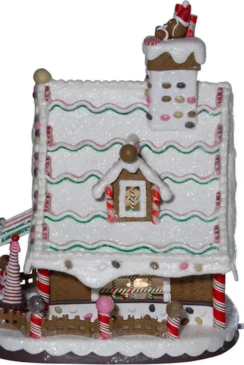 Kurt Adler 12" Lighted Christmas Gingerbread House